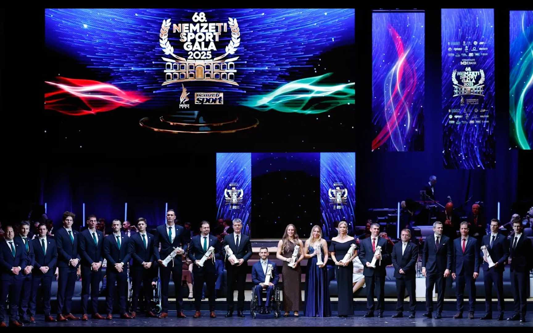 Presidential Reception and Hungarian National Sports Gala: World champions Luana Márton and Hubert Kós named Athletes of the Year